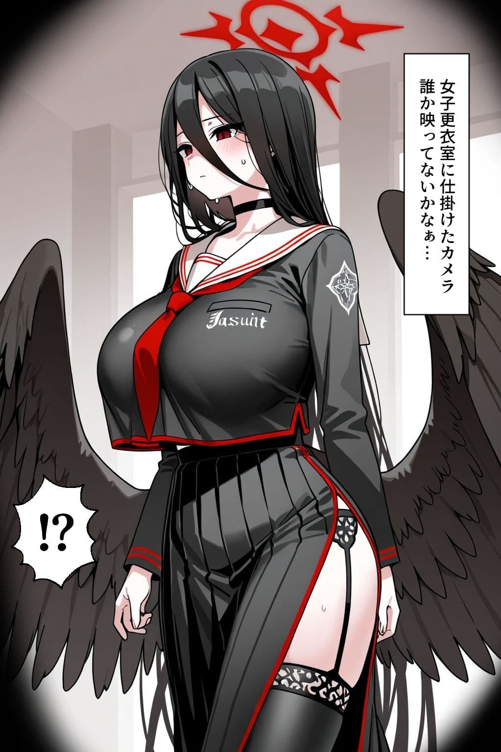 ハスミの着替えを盗撮してしまった… サンプル画像 1