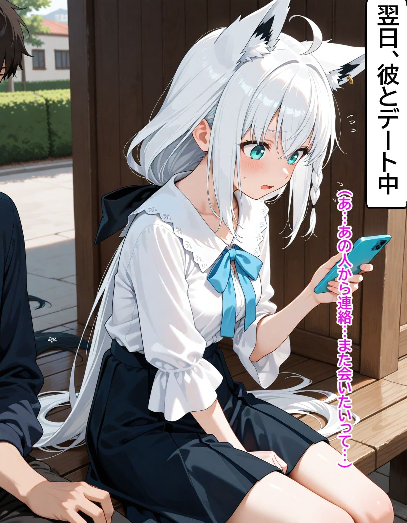 白上フ〇キ 〜浮気チンポに溺れても、彼のことが好き〜 サンプル画像 4