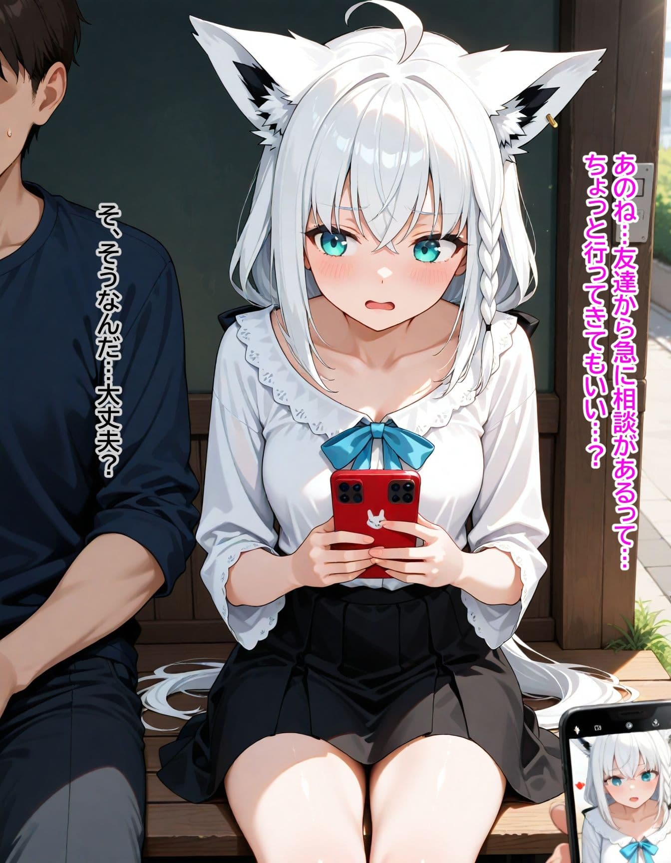 白上フ〇キ 〜浮気チンポに溺れても、彼のことが好き〜 サンプル画像 5