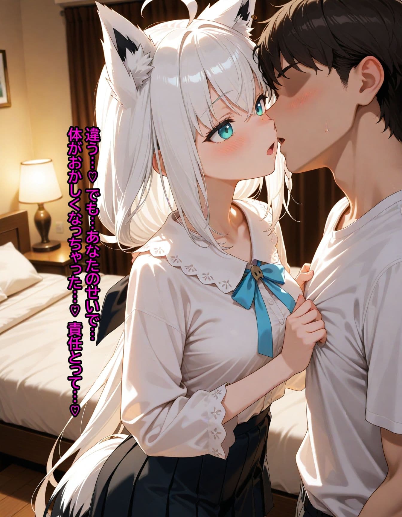 白上フ〇キ 〜浮気チンポに溺れても、彼のことが好き〜 サンプル画像 7