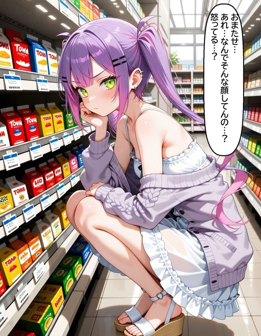 常〇トワ ツンデレなトワがイキまくって中出しされる話 サンプル画像 7