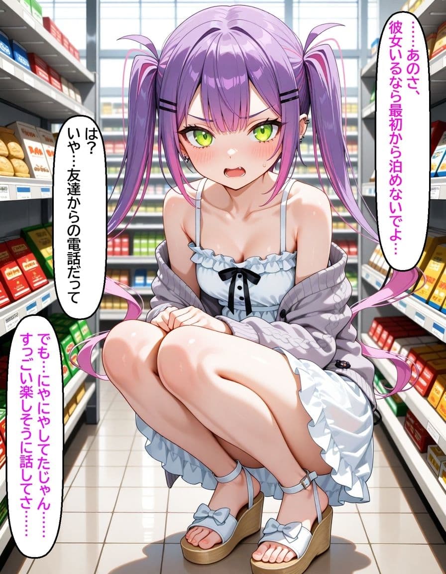 常〇トワ ツンデレなトワがイキまくって中出しされる話 サンプル画像 8