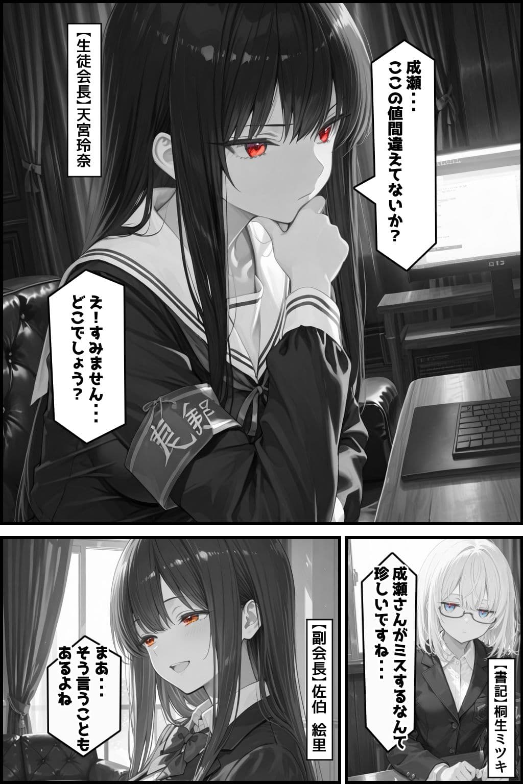 性徒会 2 〜私とも秘密の裏活動〜 サンプル画像 1