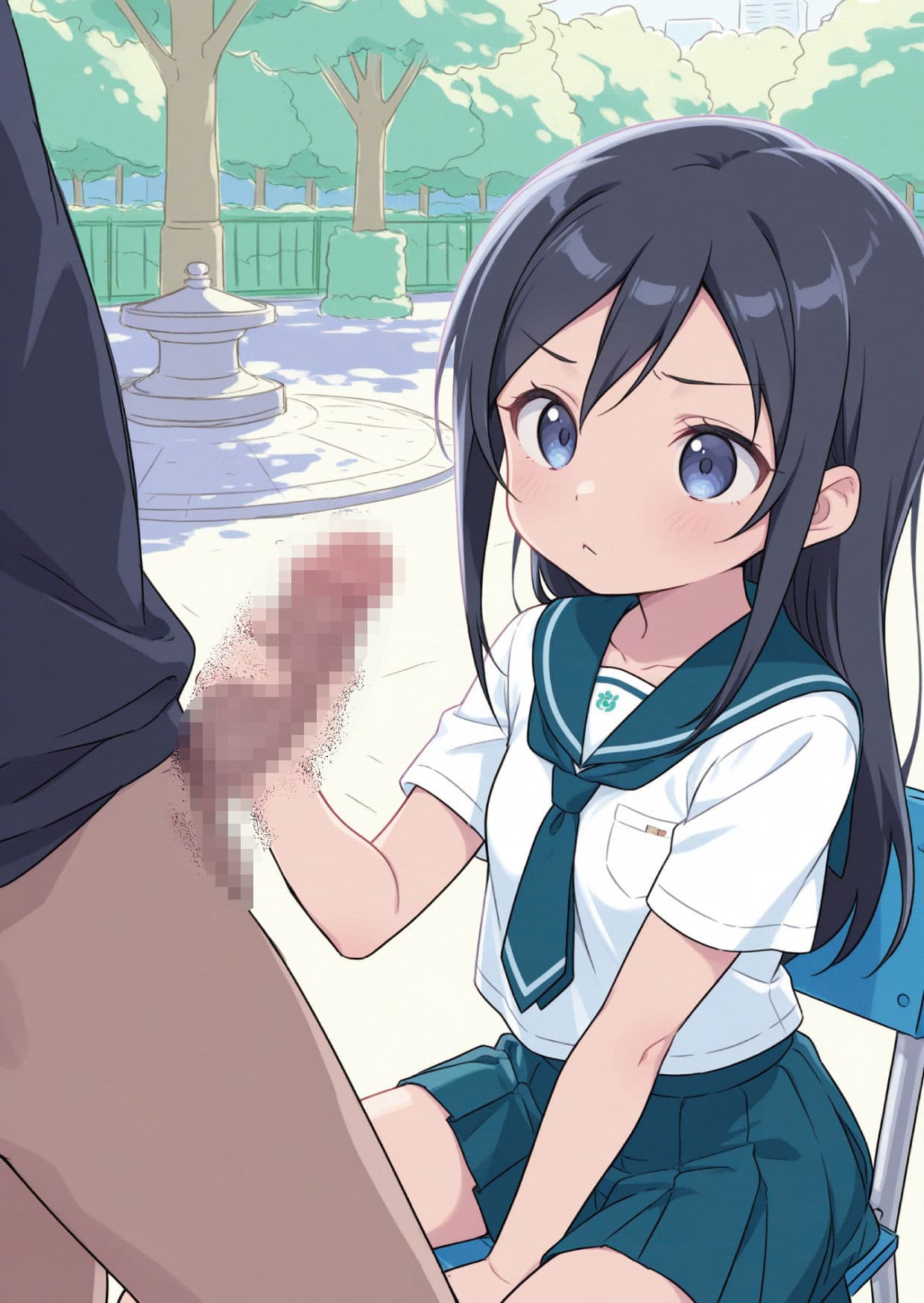 真面目で潔癖な●〇〇モデル様がホームレス相手に手コキボランティアなんてするハズがない。 サンプル画像 2