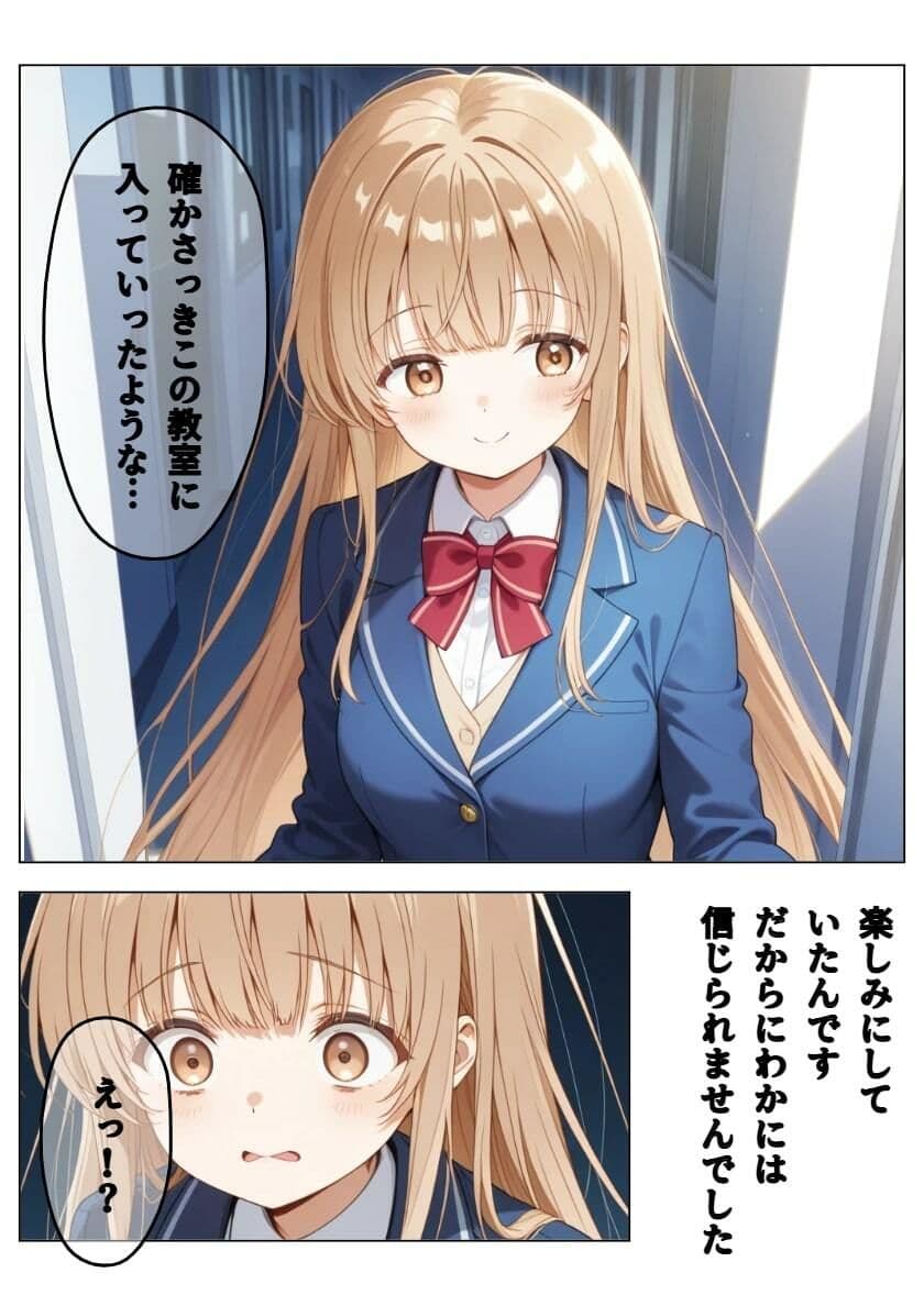 イケメン転校生に寝取られた天使様 サンプル画像 2