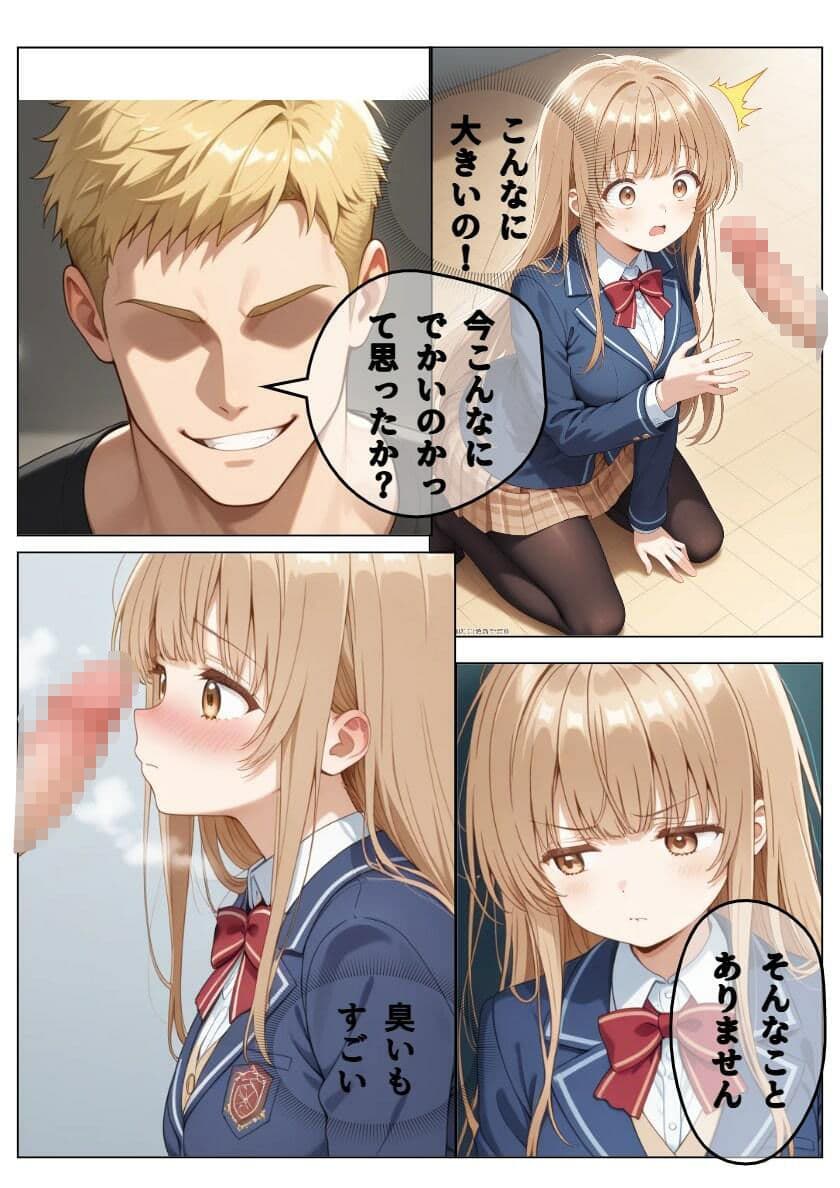 イケメン転校生に寝取られた天使様 サンプル画像 7