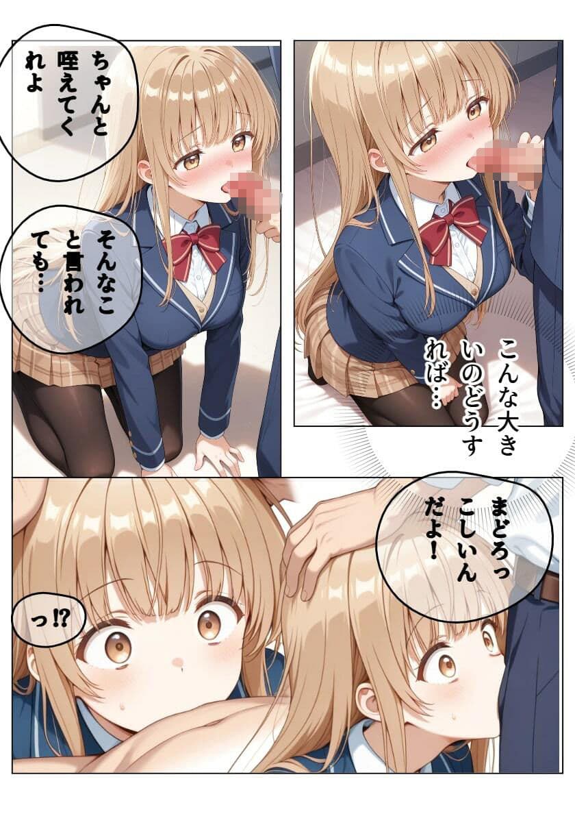 イケメン転校生に寝取られた天使様 サンプル画像 8