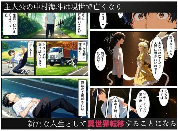 異世界転生で手に入れたスキルは悪堕ち化!?天使とエルフ勇者を闇堕ちさせて、目指せハーレム王! サンプル画像 1