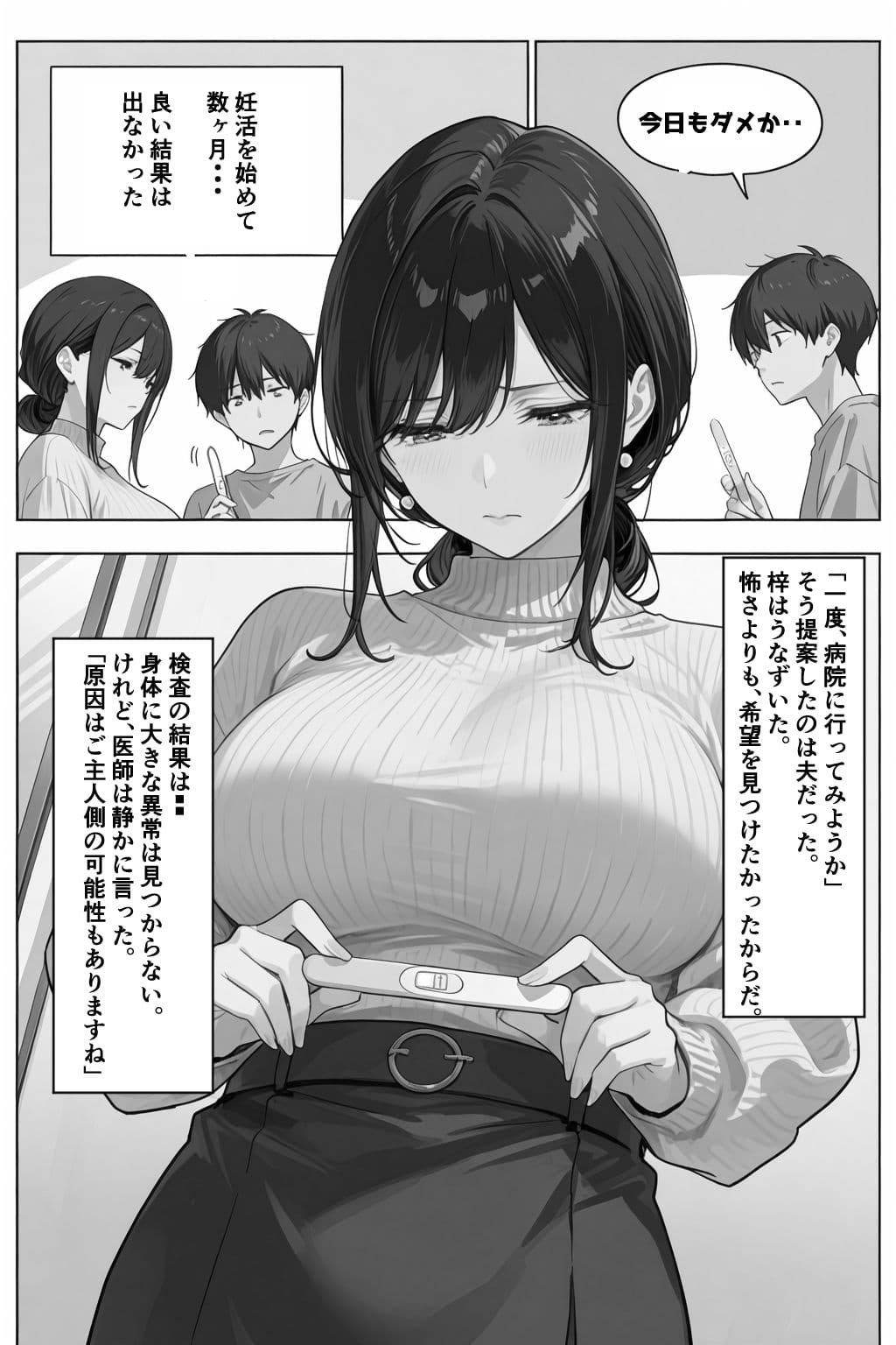 公認孕ませ ―夫が選んだ種付け相手は絶倫チンポの持ち主だった― サンプル画像 2