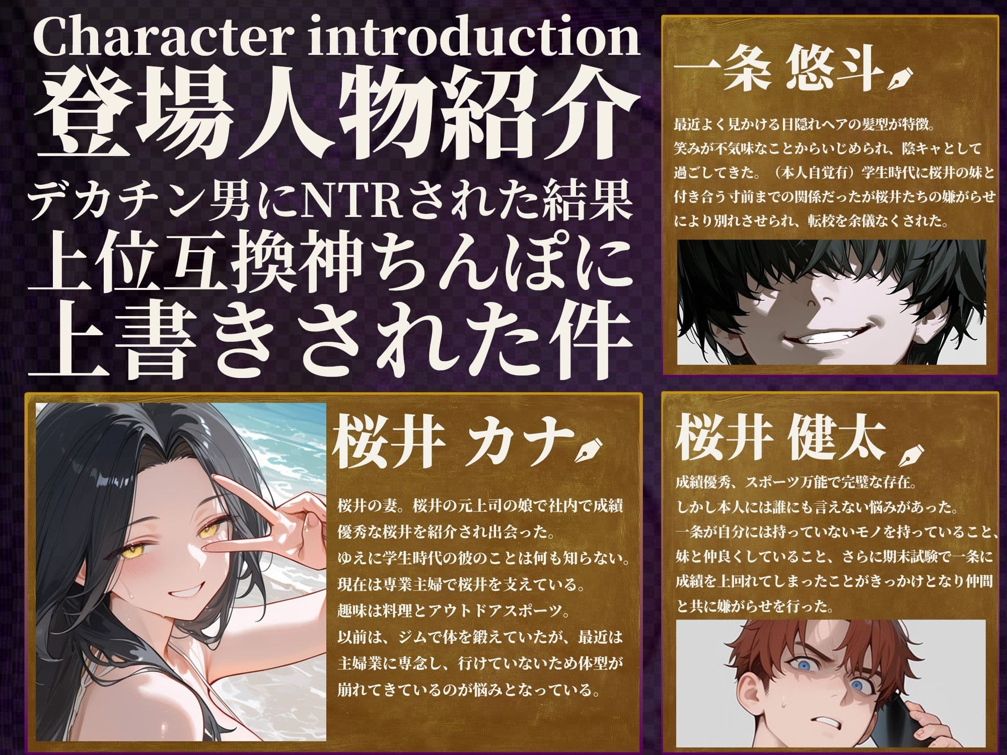 夫が学生時代いじめていたデカチン男にNTRされた結果w 旦那完全上位互換神ちんぽに上書きされた件 サンプル画像 2