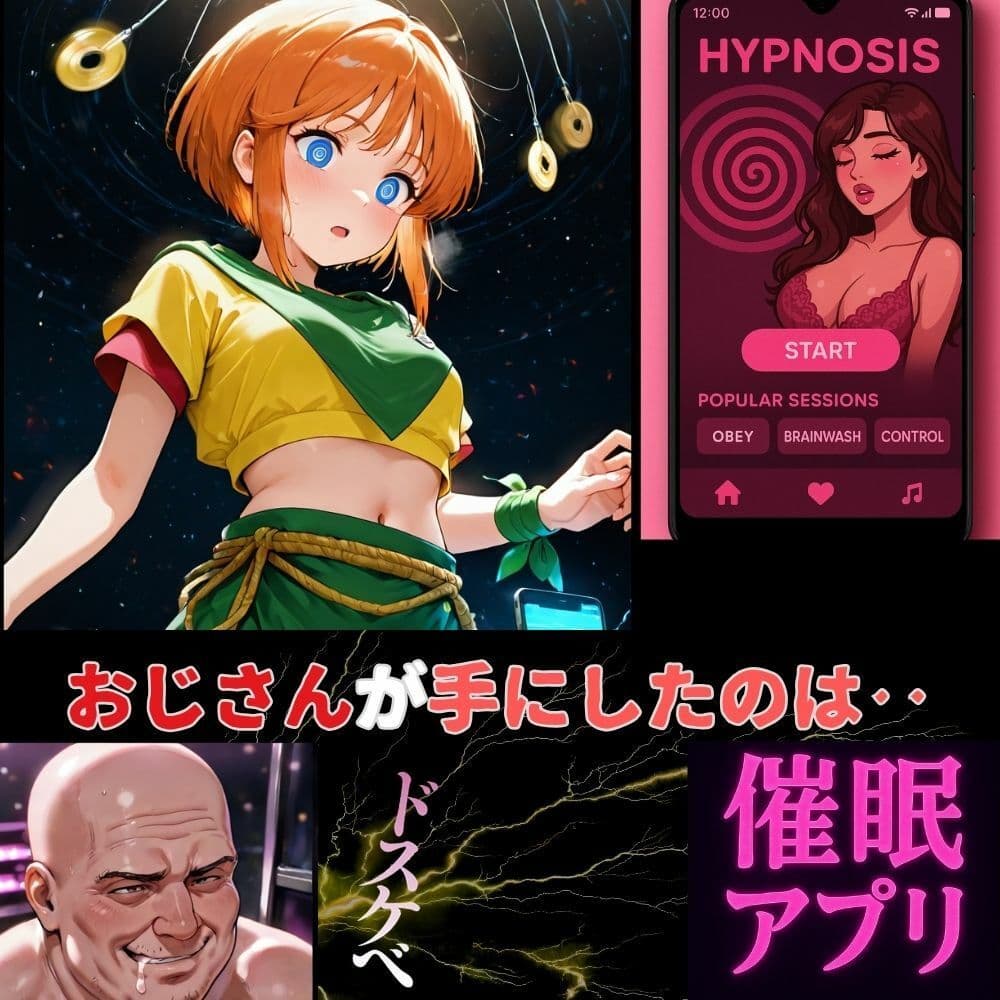 起動!オジサン専用催●プログラム‥エルピープル洗脳完了 サンプル画像 1