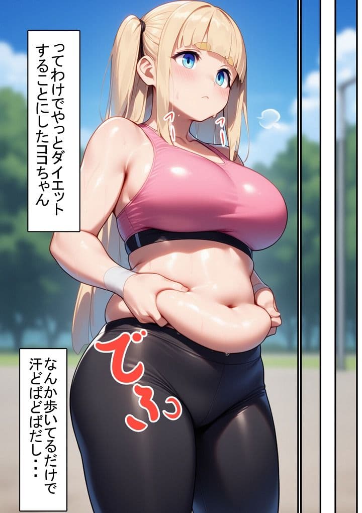 わたしでぶじゃなくて ぽっちゃりだもん サンプル画像 9