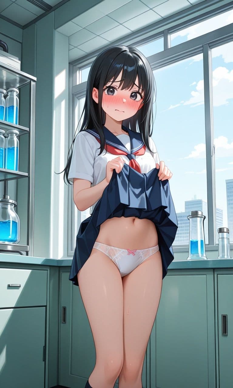 ネットで一人エッチを配信していた女の子は サンプル画像 1