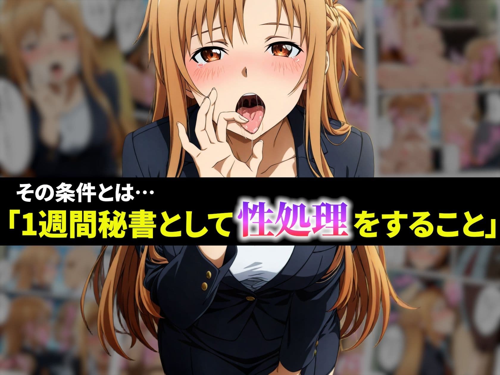 契約性交 〜アスナが堕ちるまで〜 サンプル画像 3