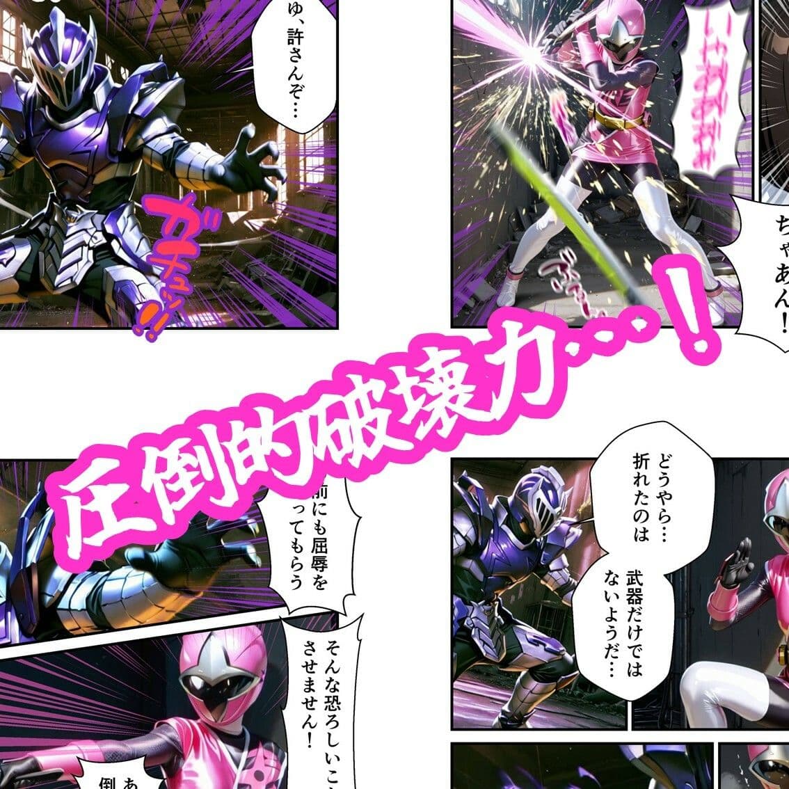 忍々少女完全敗北 サンプル画像 2