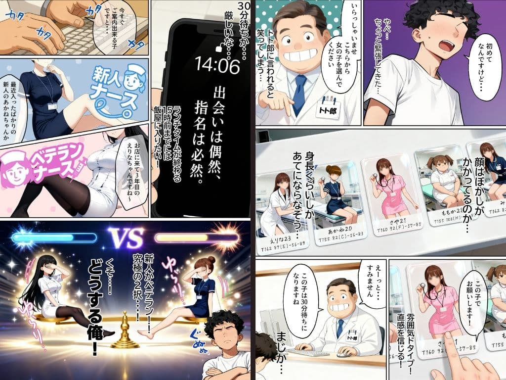 【実話】アラサー独身サラリーマン「オカダ」西●口 ナース編 サンプル画像 2