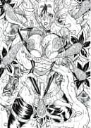 触手vsエルフ娘+触手vsくのいち - 41ページ