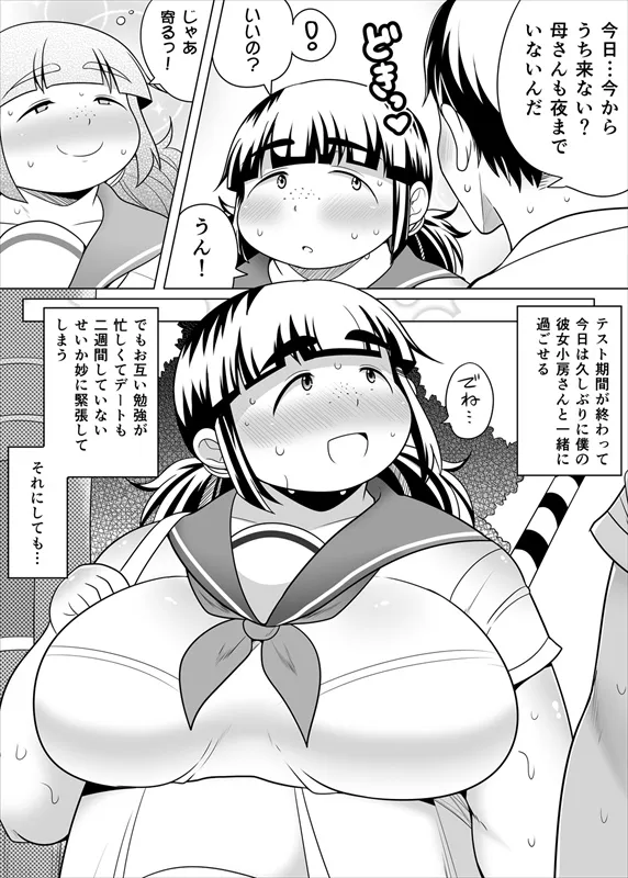 地味ぽちゃ彼女と超濃厚エッチ - 4ページ