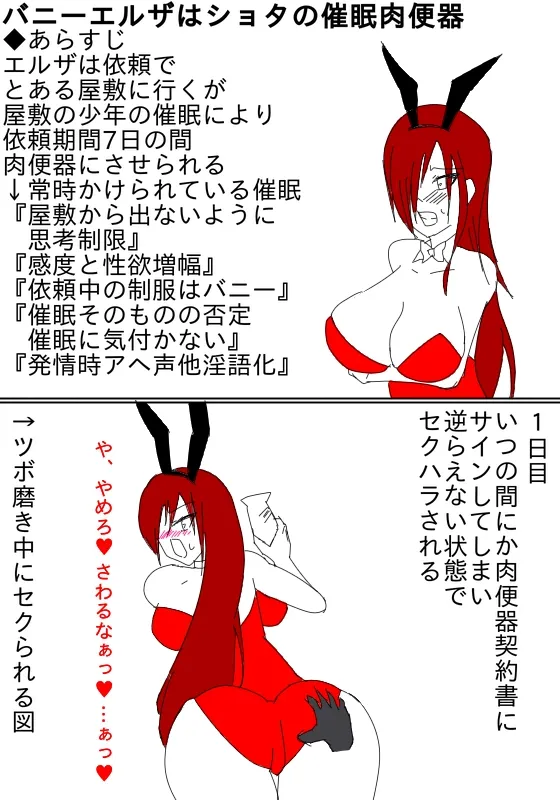 バニーエ○ザはショタの催●肉便器6〜7日目 - 1ページ