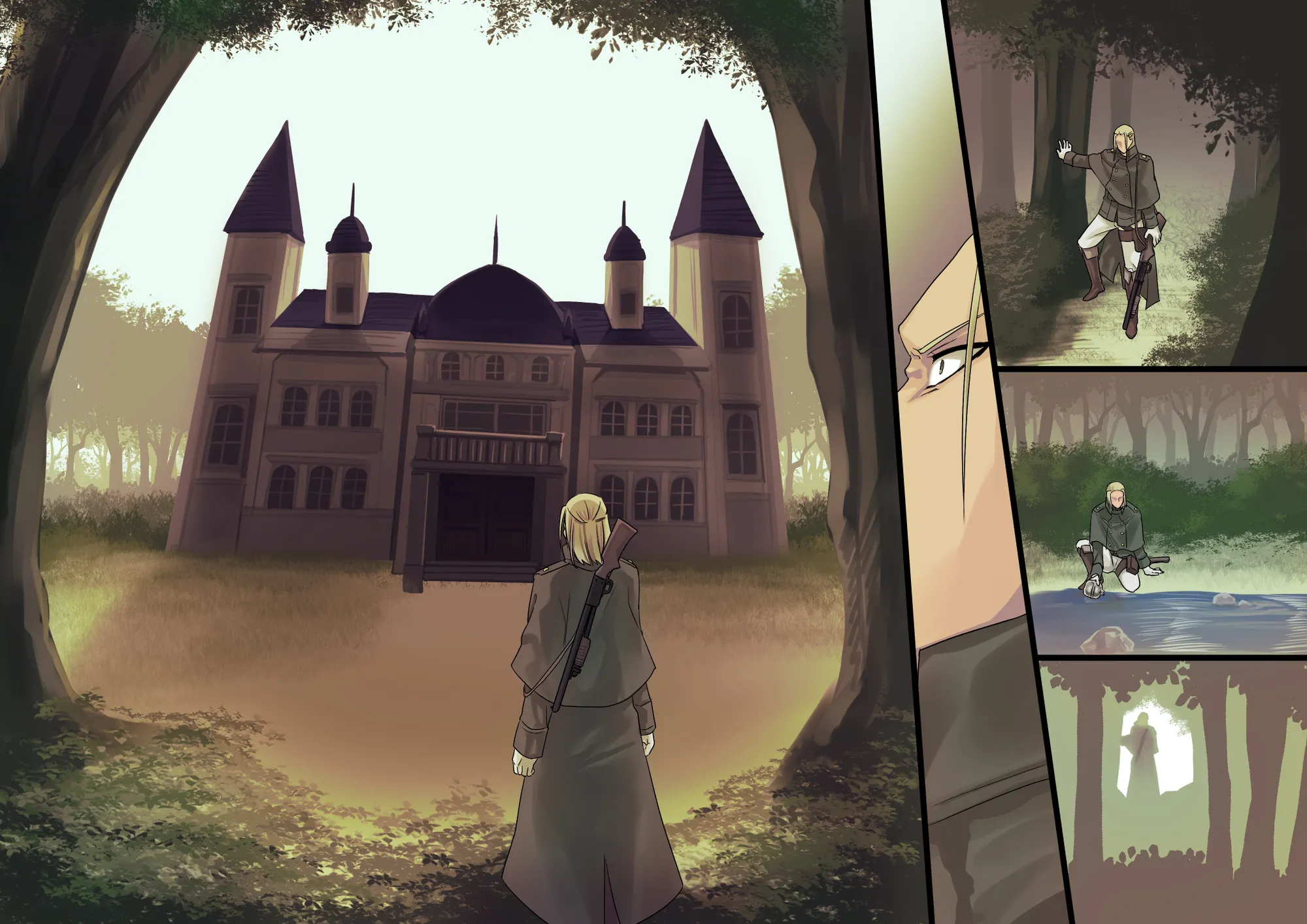 美少女ヴァンパイアに母乳ドリンクバーにされる話 - 3ページ