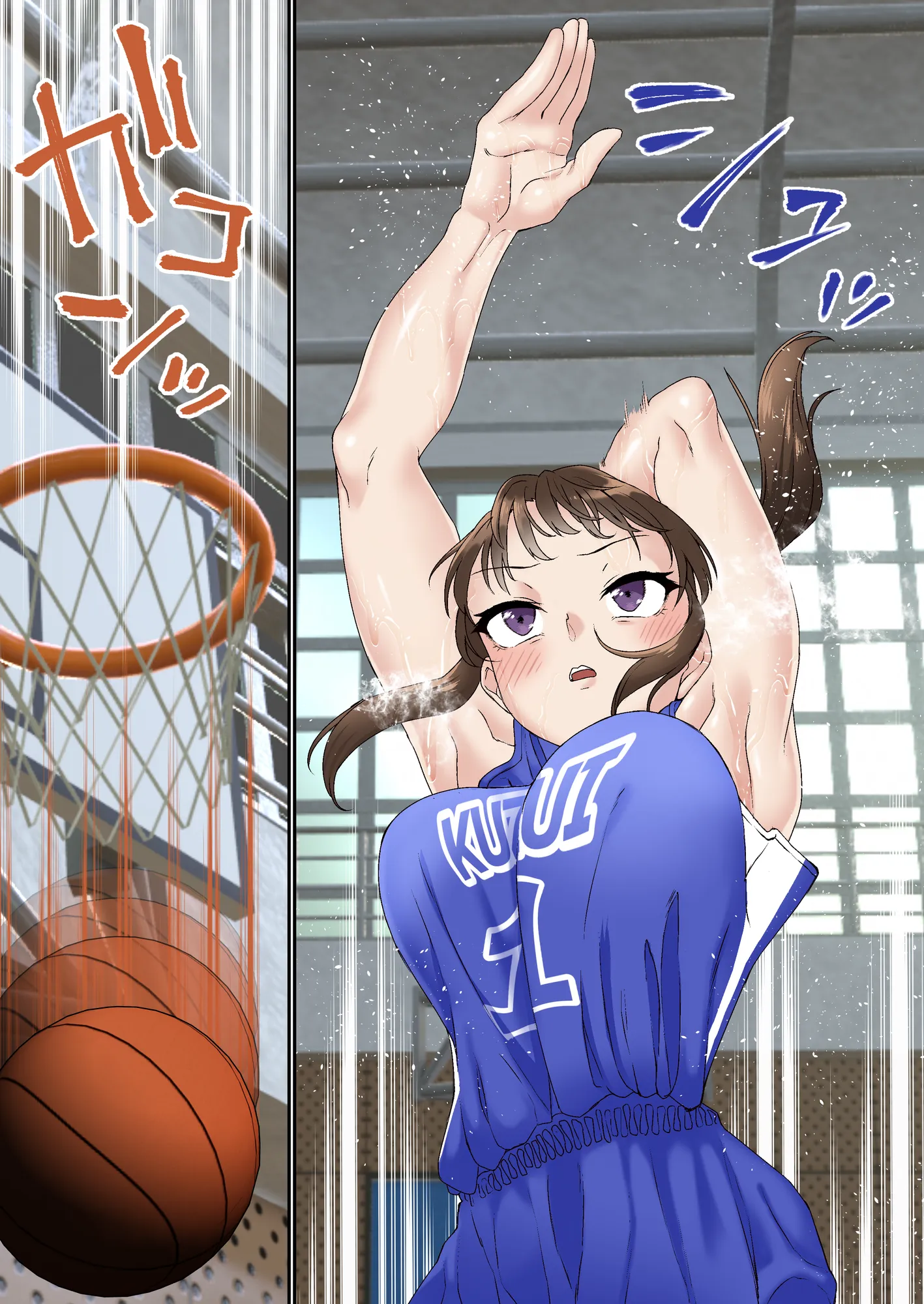 寝取られ女バス部 case:1 美人主将 - 3ページ