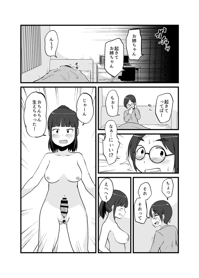 なかよし姉妹のふたなりな日々 - 3ページ