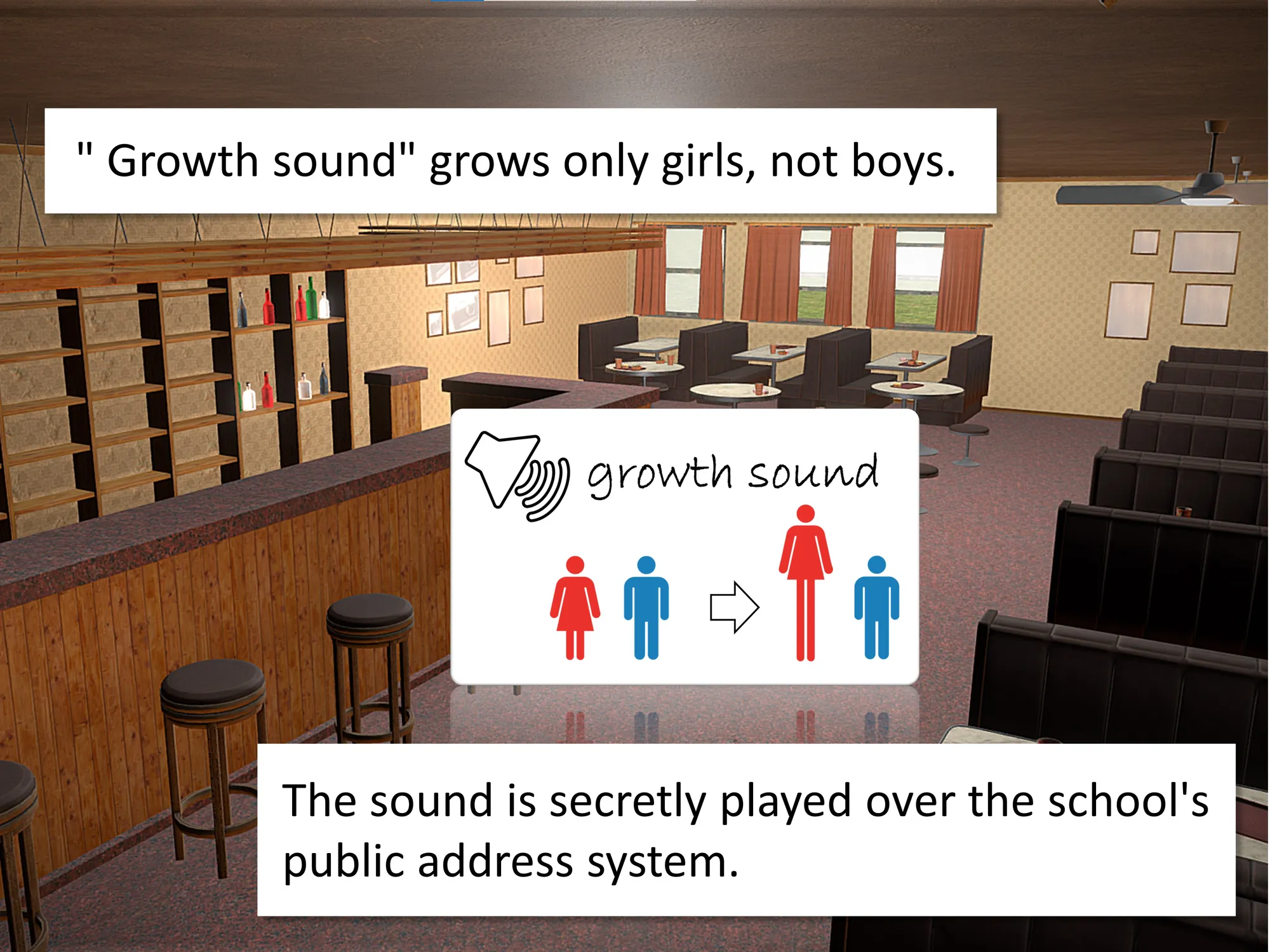 Outgrowing only girls, Overtake boys, Growth sound in the cafe - 2ページ
