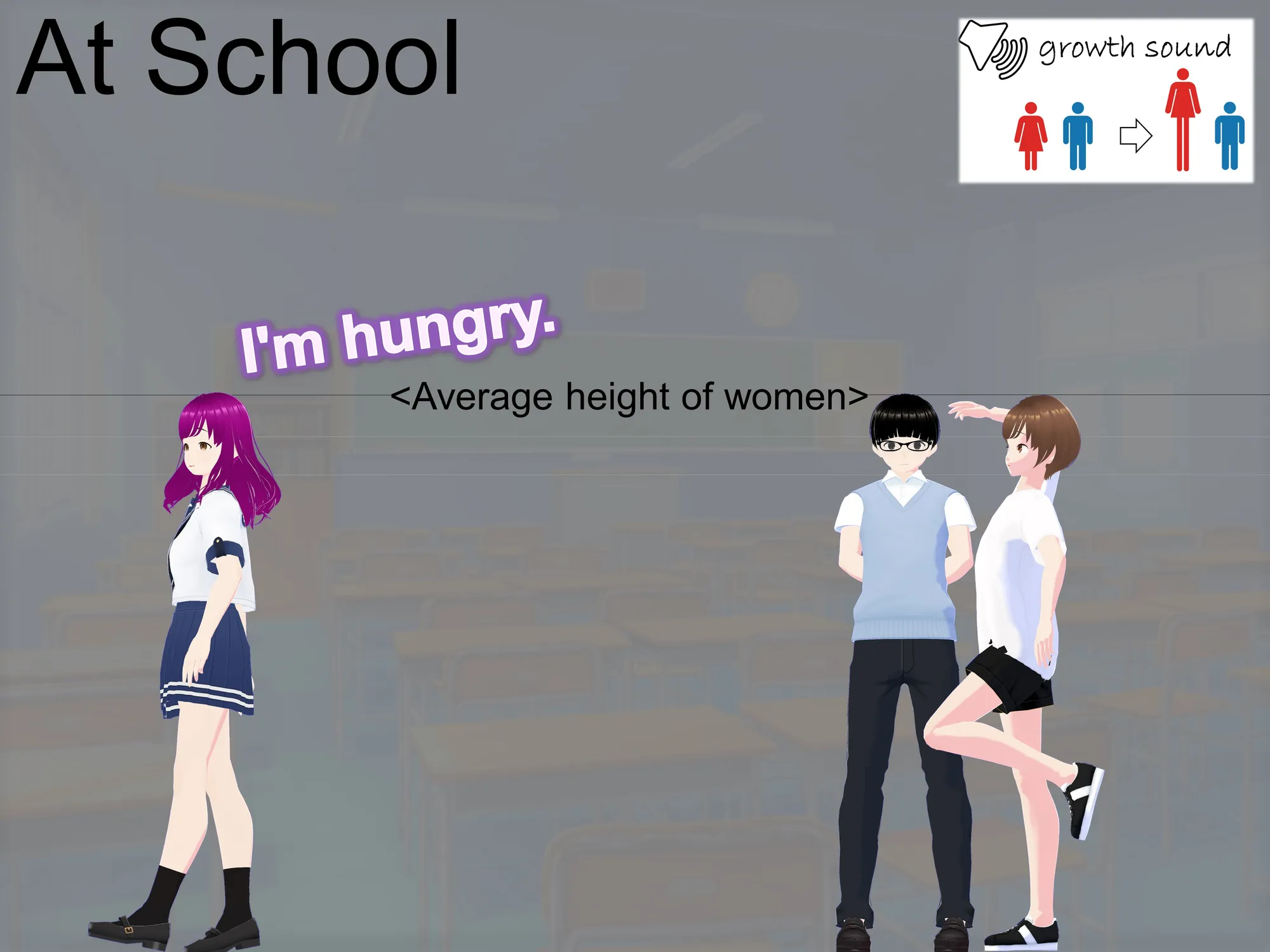 Outgrowing only girls, Overtake boys, Growth sound in the cafe - 23ページ