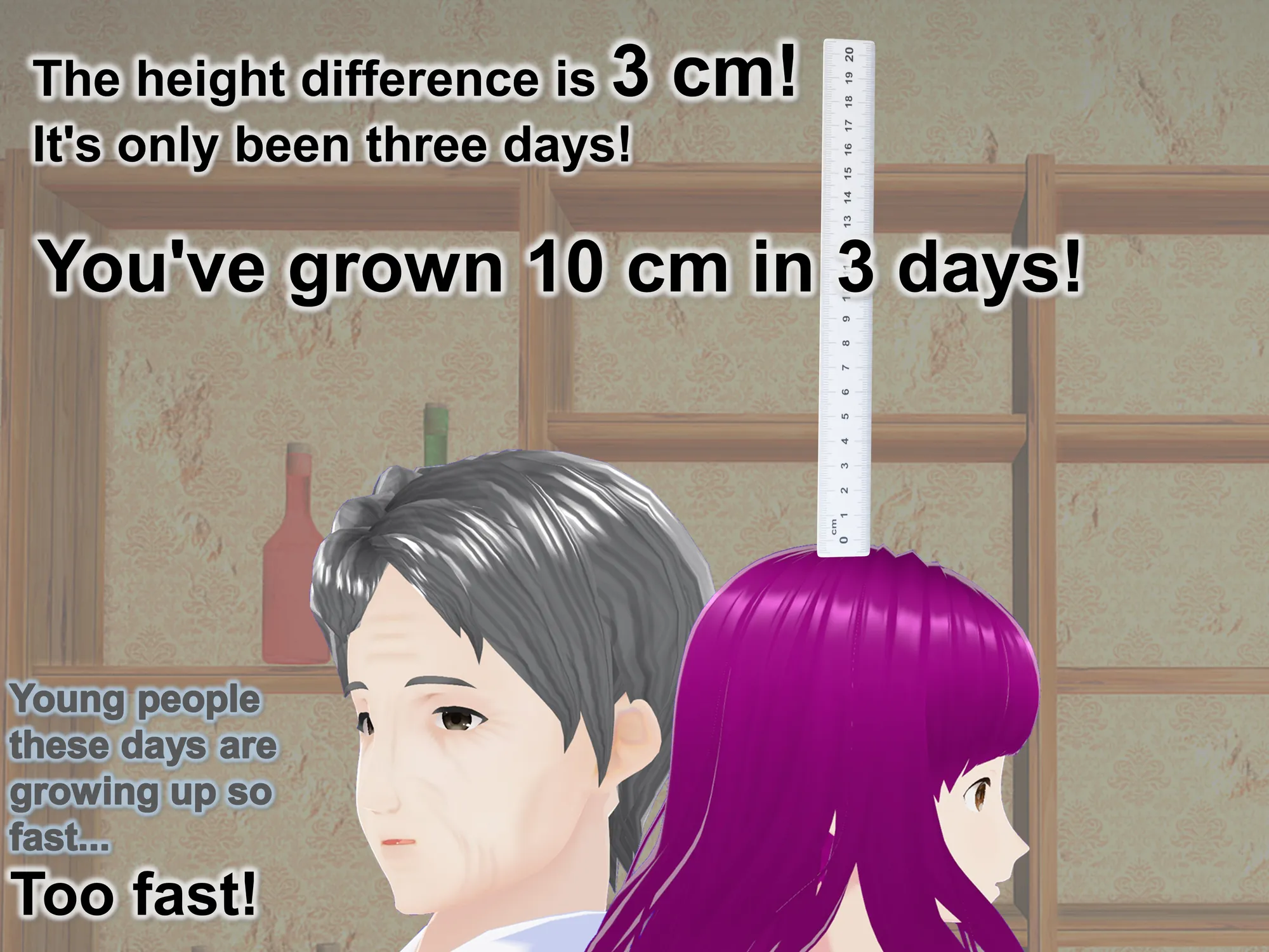 Outgrowing only girls, Overtake boys, Growth sound in the cafe - 30ページ