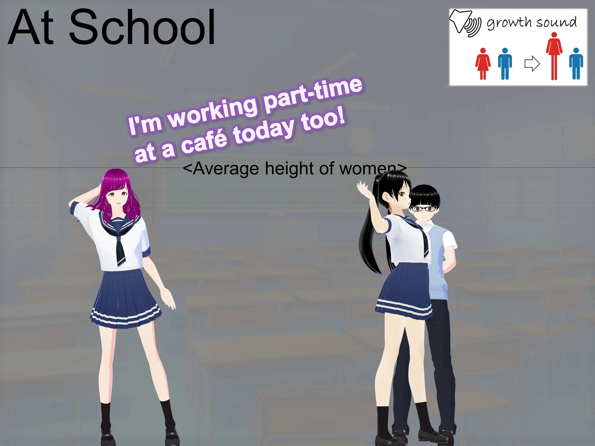 Outgrowing only girls, Overtake boys, Growth sound in the cafe - 33ページ