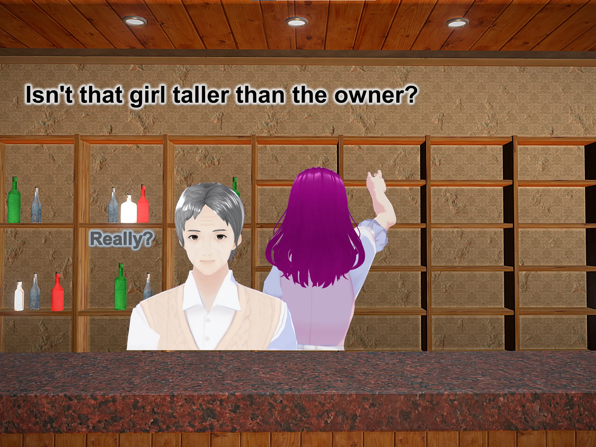 Outgrowing only girls, Overtake boys, Growth sound in the cafe - 37ページ