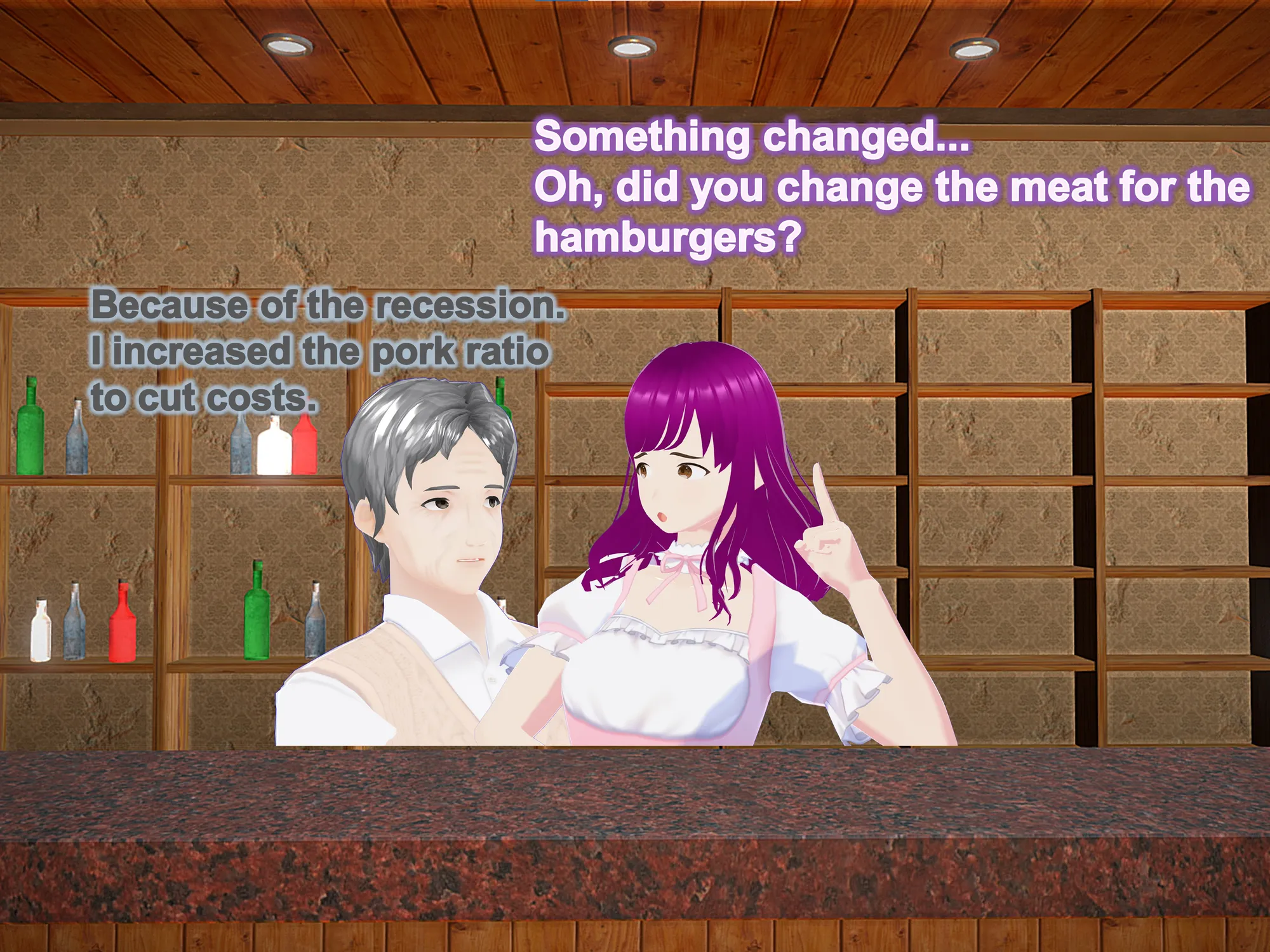 Outgrowing only girls, Overtake boys, Growth sound in the cafe - 40ページ