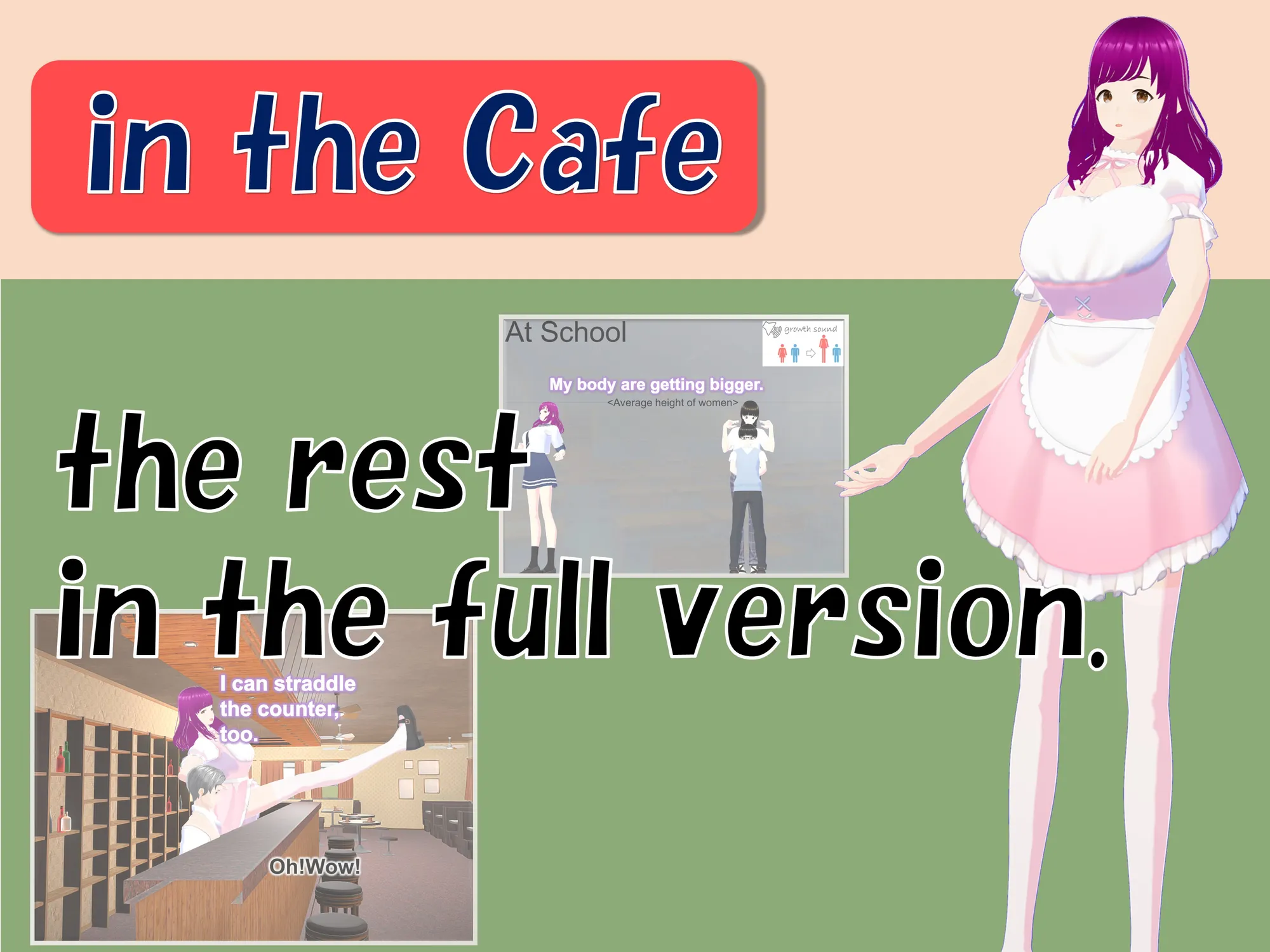 Outgrowing only girls, Overtake boys, Growth sound in the cafe - 43ページ