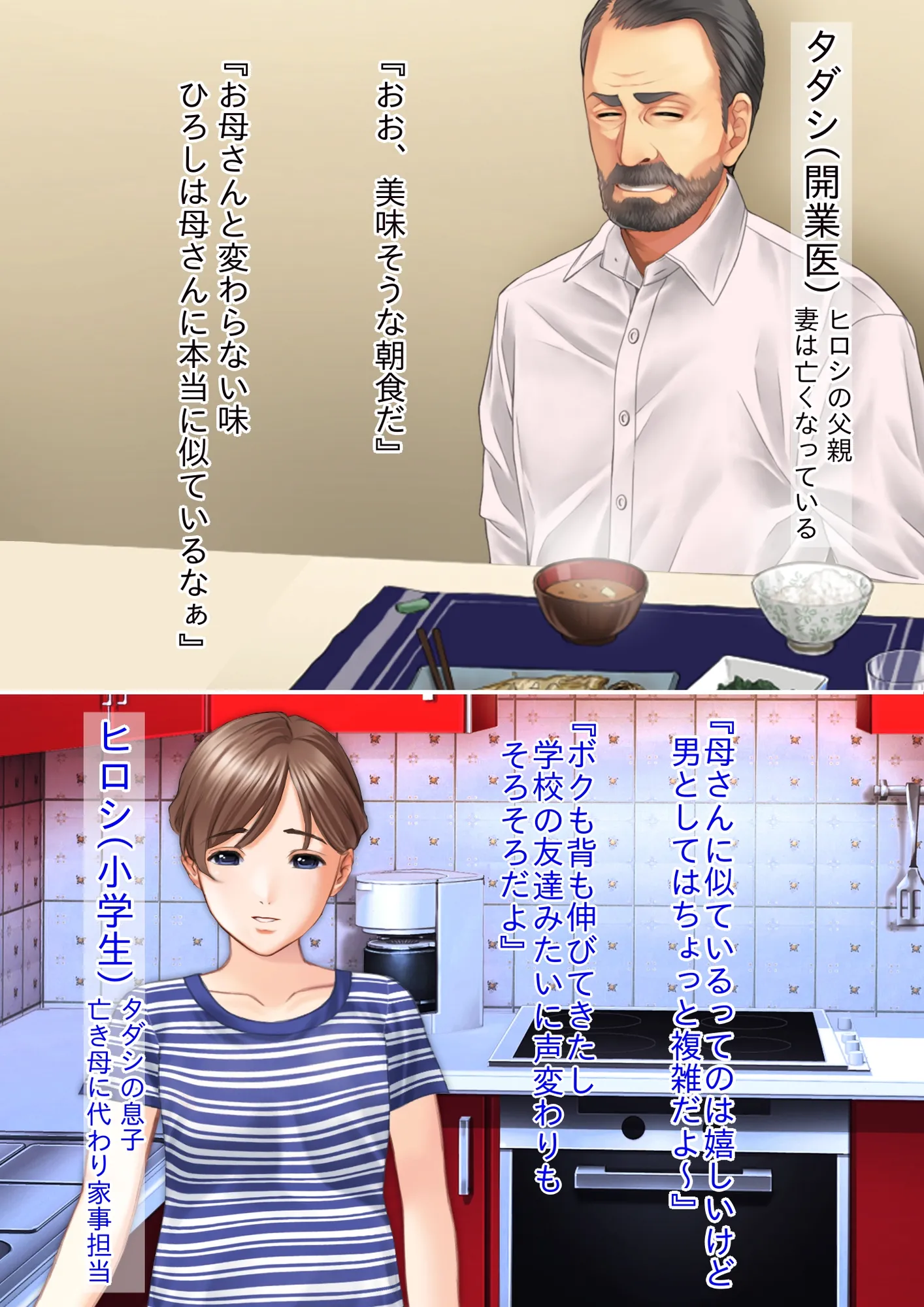 母親の身体に首をつけられて父親の妻にされて母親になった息子のお話し - 23ページ