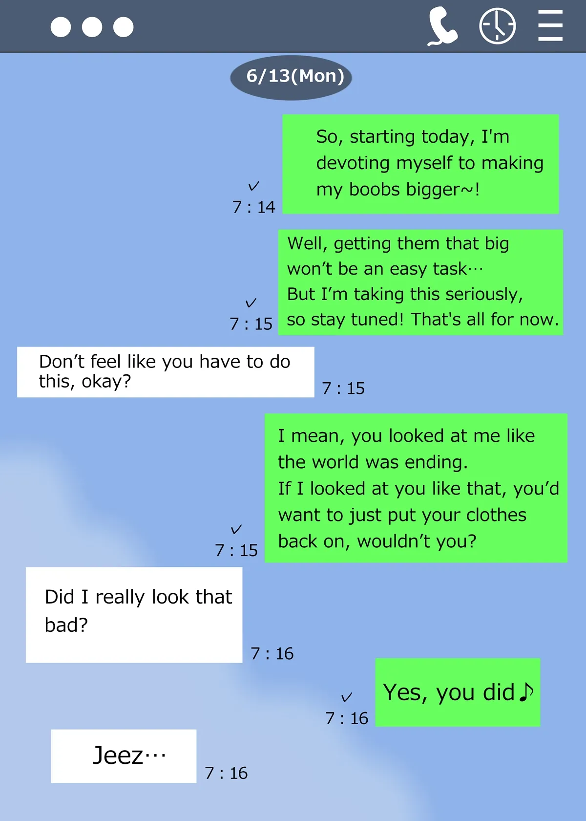 みのりの超乳化記録 〜俺のためにおっぱい大きくしてくれる彼女〜 - 5ページ