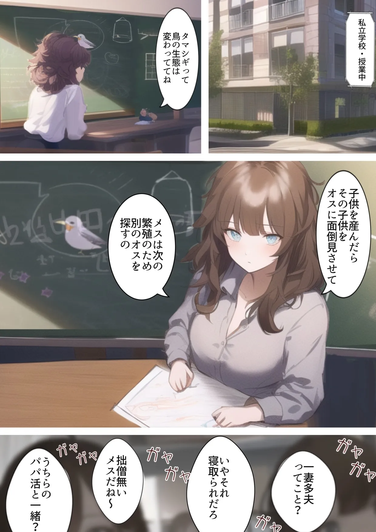 学生結婚10年後のセックスレス 〜ジムで出会う昔の嫌いなチャラ男。痩せるつもりがダウナー人妻女教師がDQN色黒男に寝取られ孕ませトレーニングを受けてた話 - 17ページ