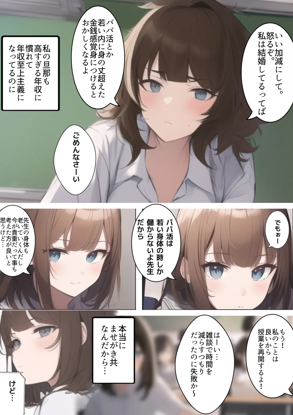 学生結婚10年後のセックスレス 〜ジムで出会う昔の嫌いなチャラ男。痩せるつもりがダウナー人妻女教師がDQN色黒男に寝取られ孕ませトレーニングを受けてた話 - 19ページ