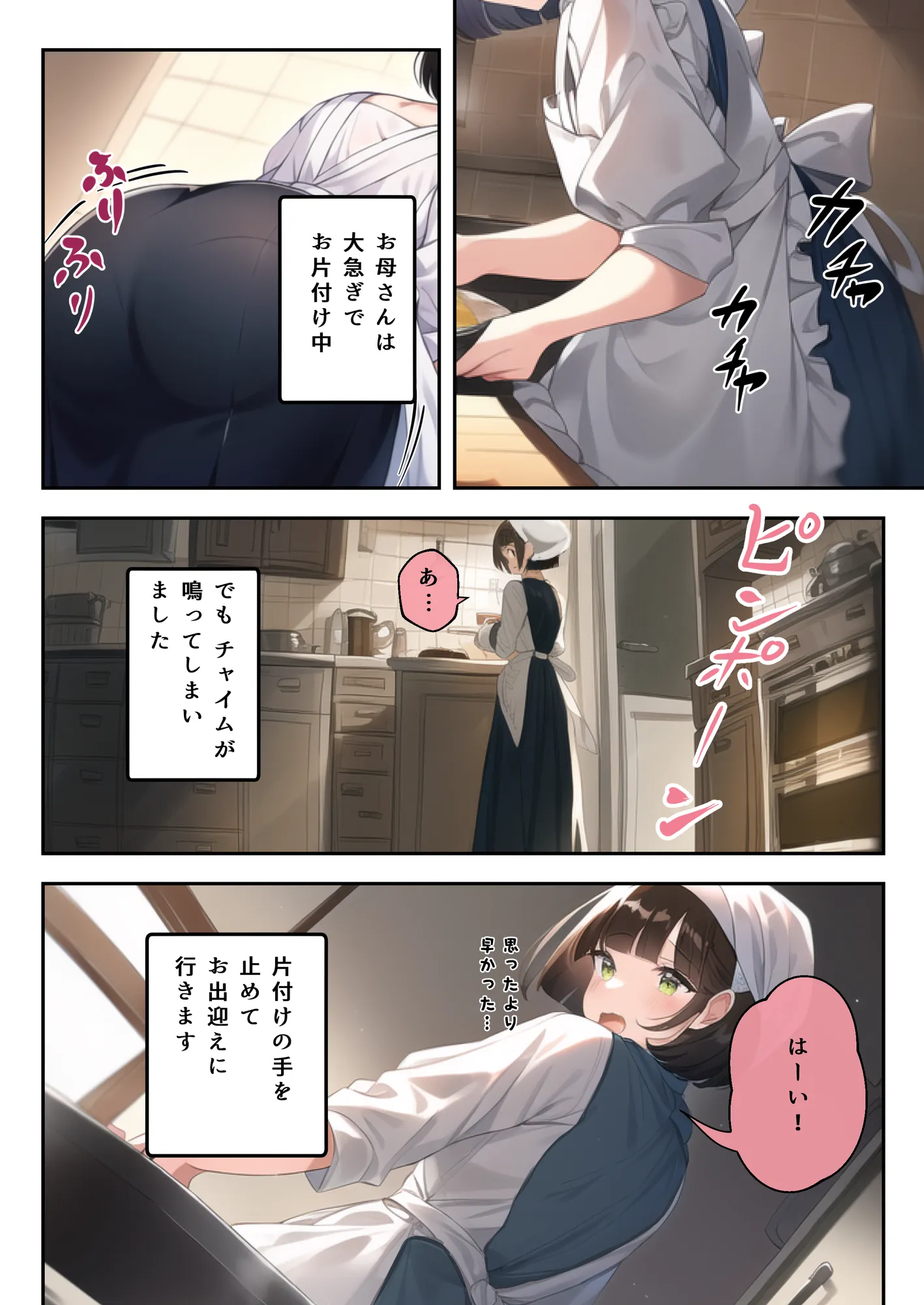 エプロン姿のママは好きですか? - 5ページ