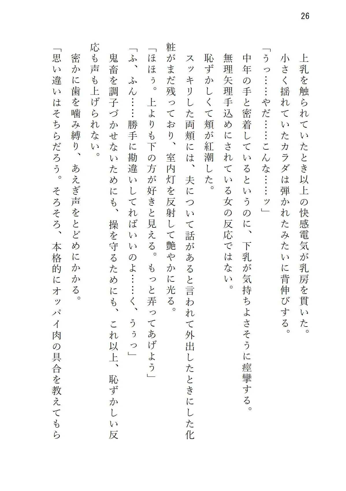 気の強い美妻 ゲス重役とのホワイトクリスマス - 26ページ