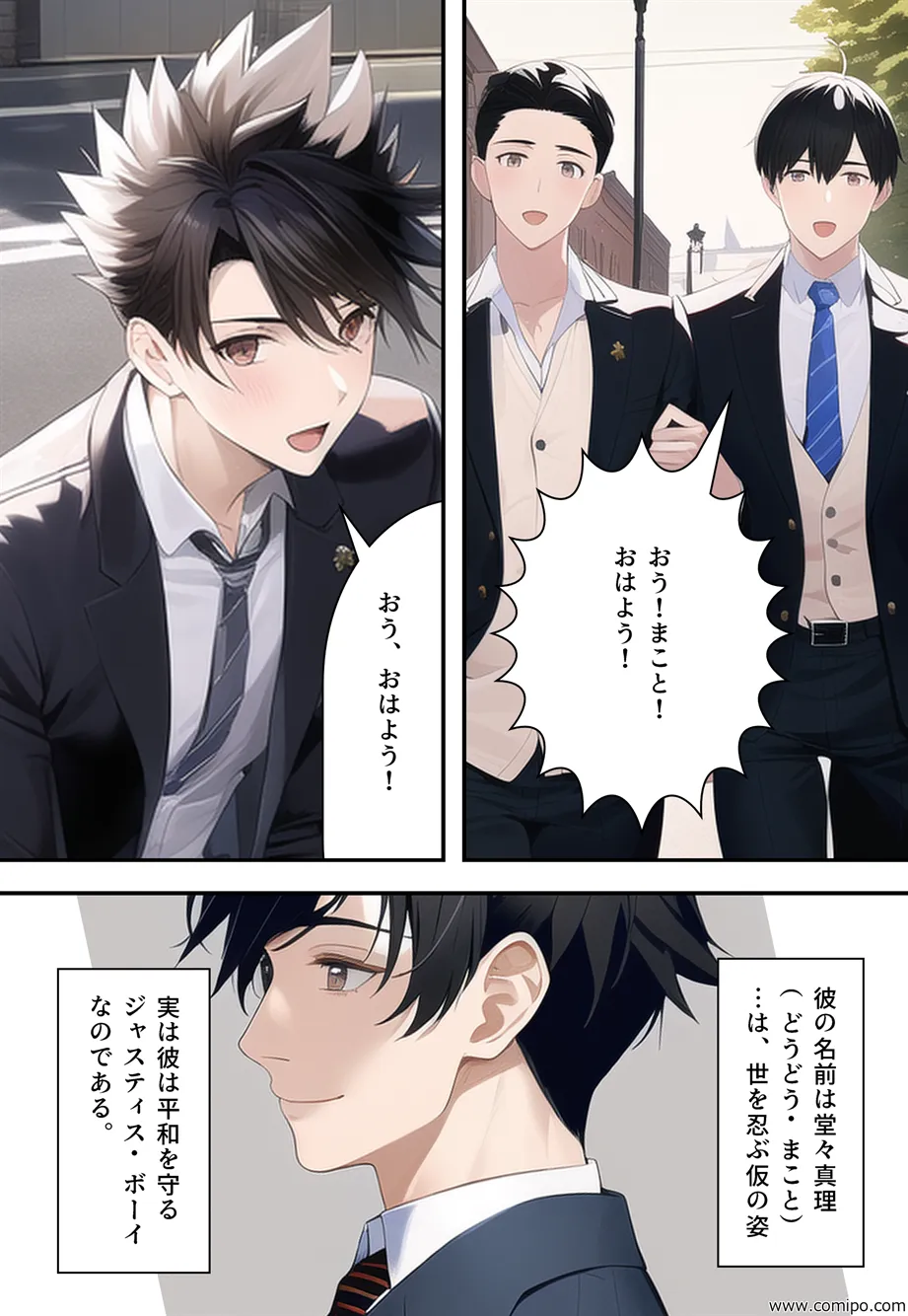 正義戦士 ジャスティス・ボーイ〜女体化・強●女装レ●プ地獄〜 - 12ページ