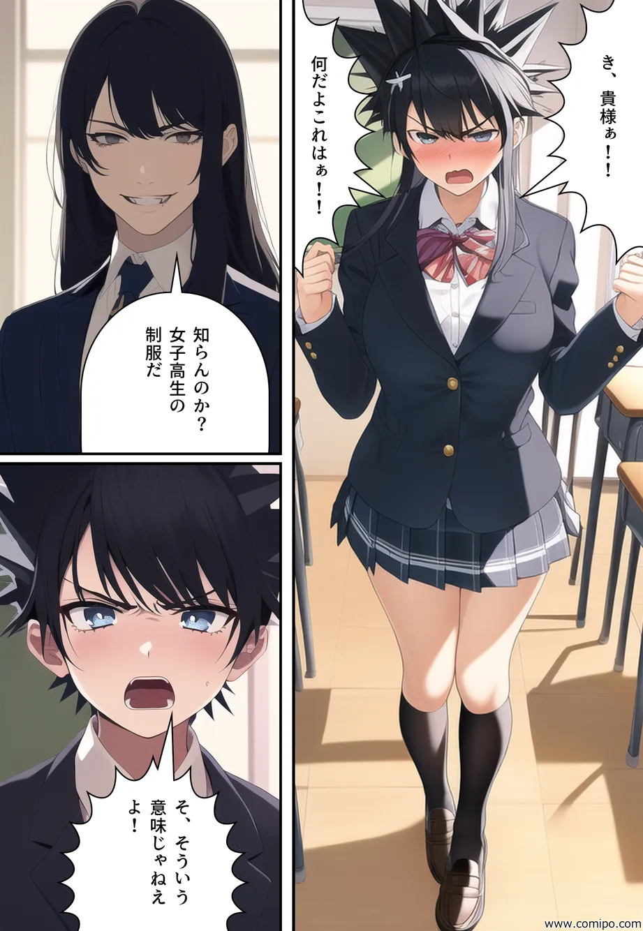 正義戦士 ジャスティス・ボーイ〜女体化・強●女装レ●プ地獄〜 - 14ページ