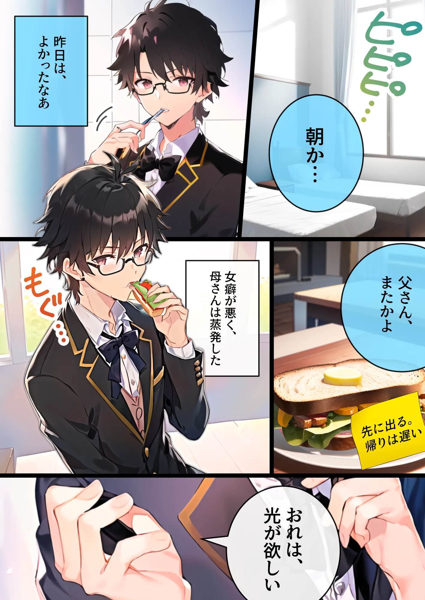 推しと繋がりたかっただけなのに〜片想いしていた同級生J●アイドルがおっさんとホテルに入ったので動画を撮って脅したらヤらせてくれたから泣きながら犯したらメス堕ちした話 - 3ページ