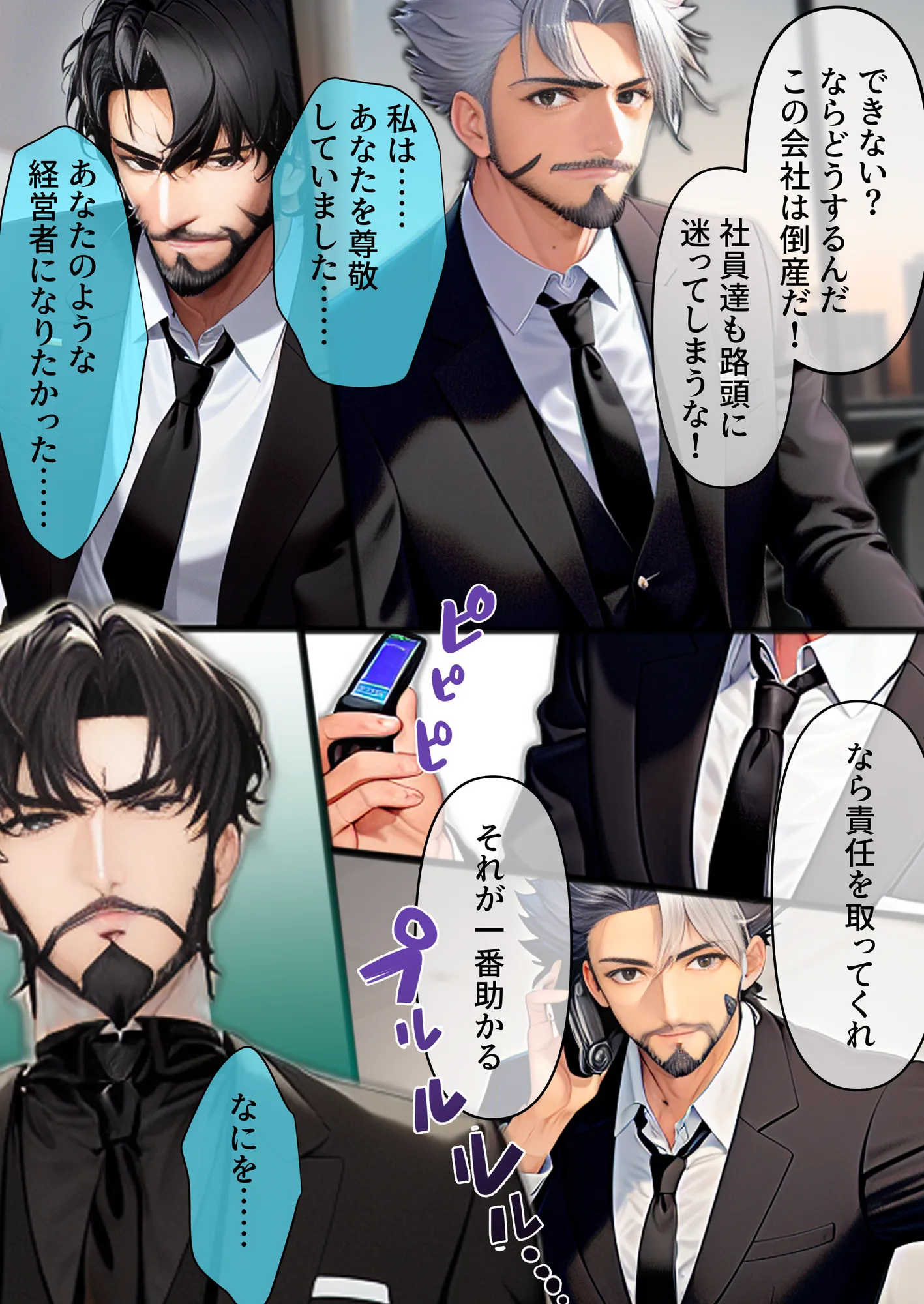 しゃちく・ざ・ふぁっく!〜信じていた社長に裏切られたのでクソ社長を自○に追い込み何も知らない娘を養子に取ってじっくりと俺好みに教育。真実を暴露しながら復讐わからせ愉悦セックスしたら精神崩壊メス堕ち性奴●になりました - 5ページ