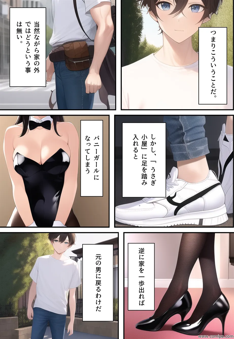 うさぎ小屋〜入ったら女体化する事故物件〜 - 30ページ