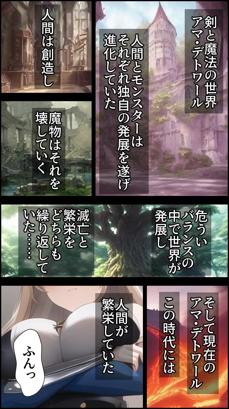 ノットリ〜オークに憑依された女騎士〜 - 2ページ