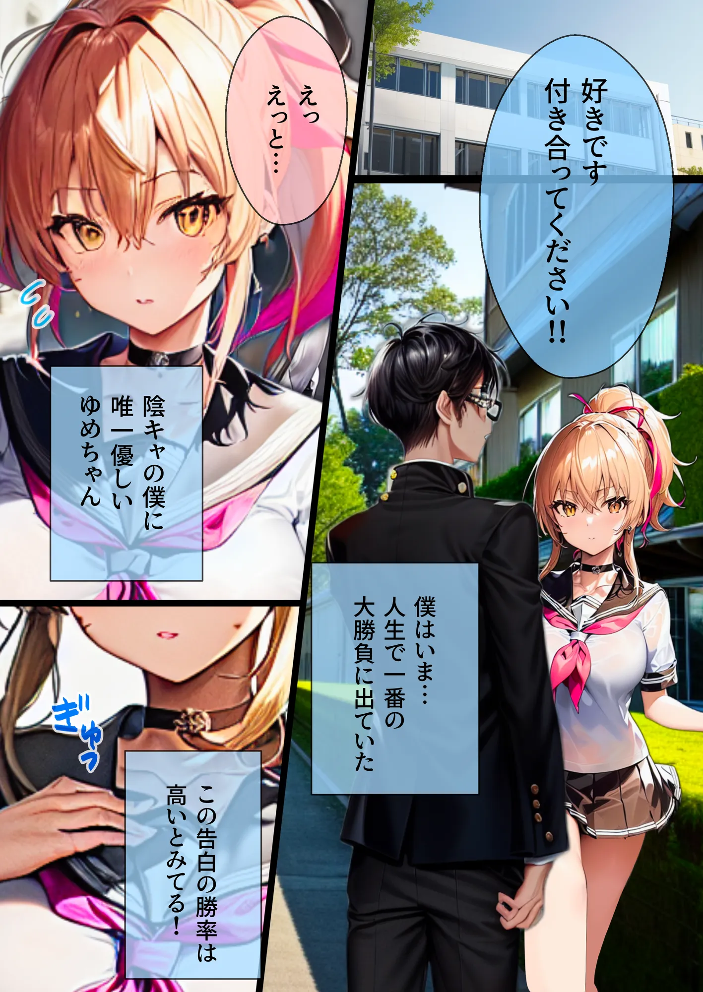 ぼっち・ざ・ふぁっく!〜陰キャの俺に声をかけてくれた陽キャ美少女に告白したら断られたんだけどお金を払ったらヤらせてくれる処女ビッチだったのでお金とチンポでDV彼氏から寝取ってあまあま両想いメス堕ちえっちします - 2ページ