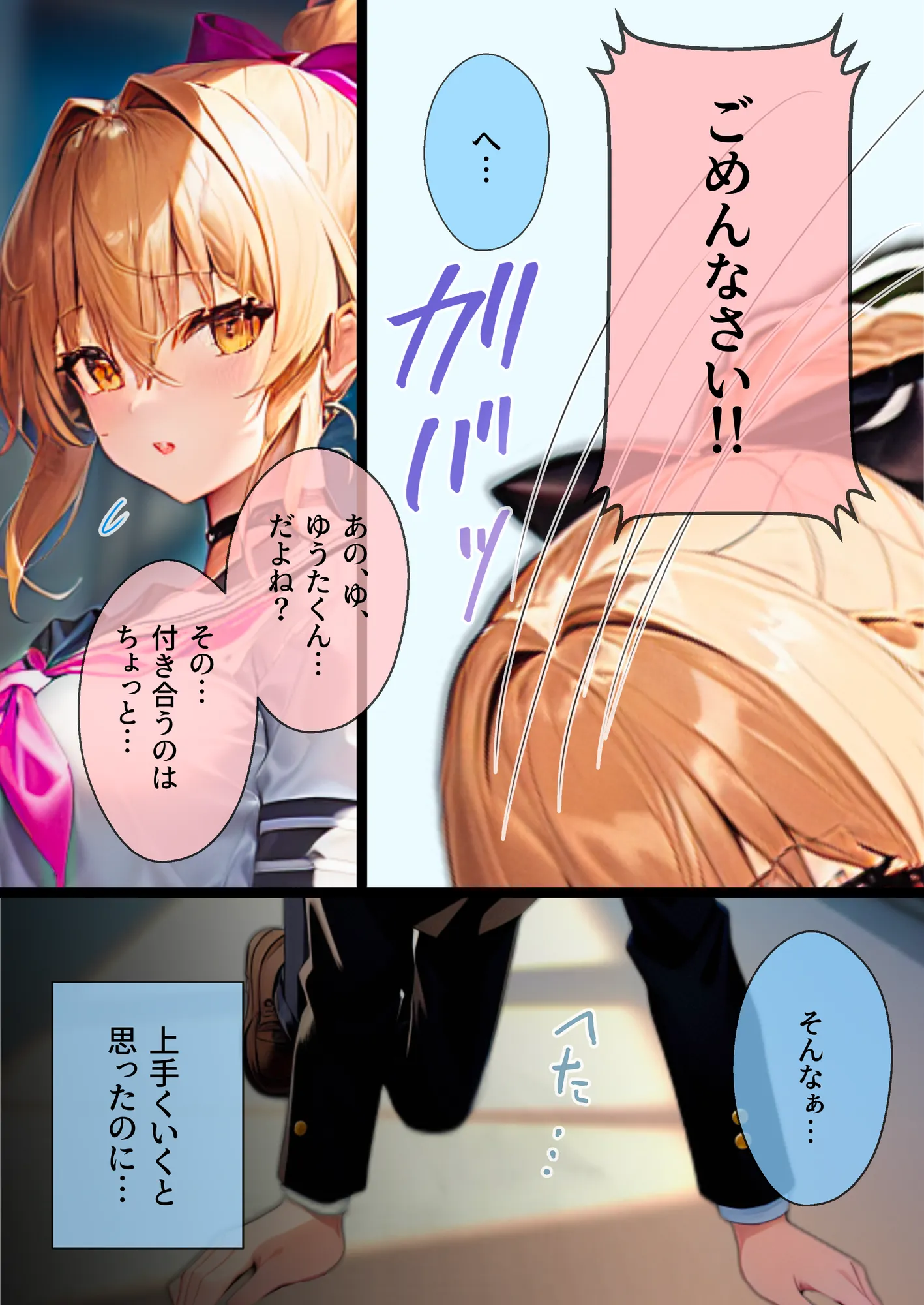 ぼっち・ざ・ふぁっく!〜陰キャの俺に声をかけてくれた陽キャ美少女に告白したら断られたんだけどお金を払ったらヤらせてくれる処女ビッチだったのでお金とチンポでDV彼氏から寝取ってあまあま両想いメス堕ちえっちします - 3ページ