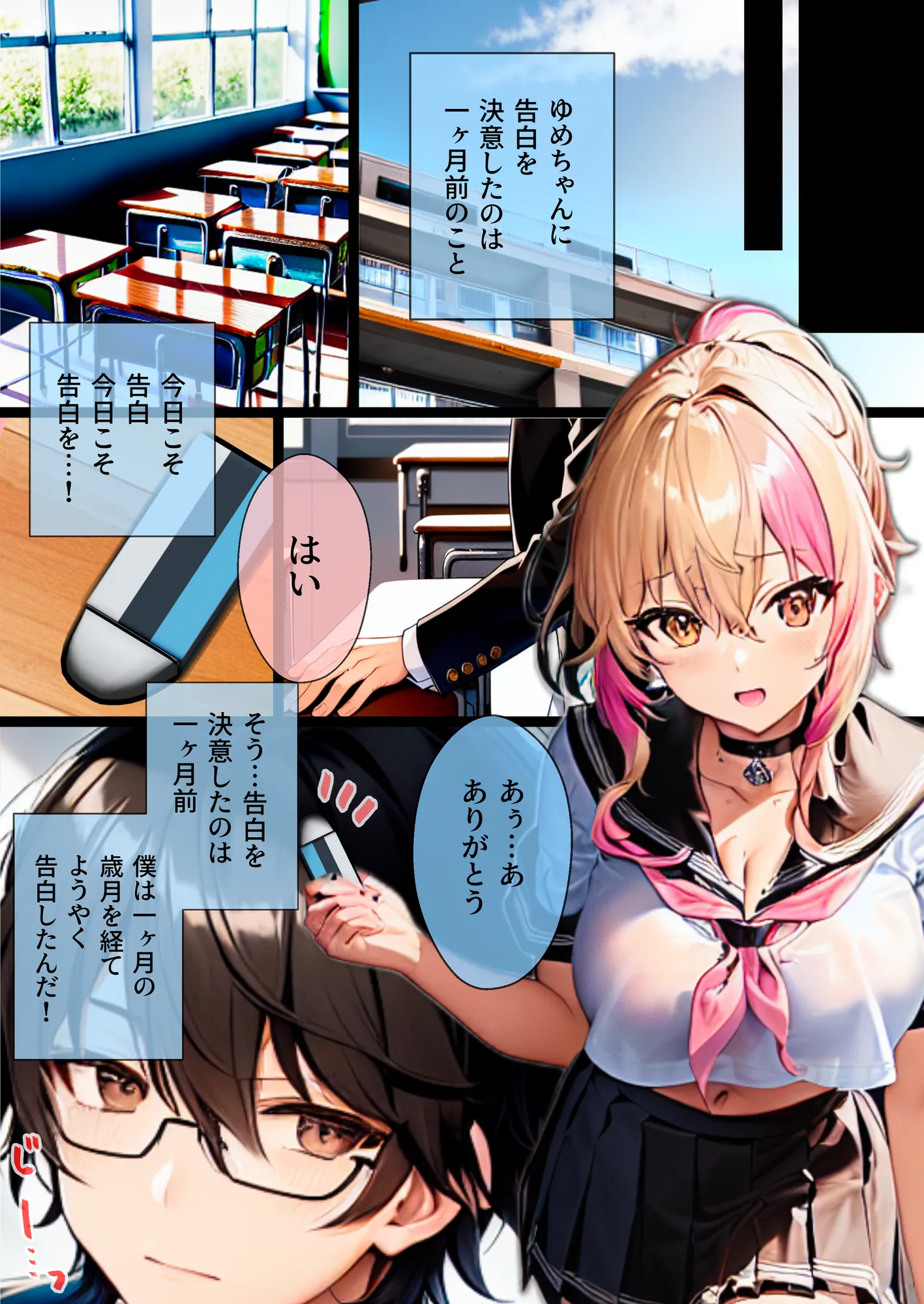 ぼっち・ざ・ふぁっく!〜陰キャの俺に声をかけてくれた陽キャ美少女に告白したら断られたんだけどお金を払ったらヤらせてくれる処女ビッチだったのでお金とチンポでDV彼氏から寝取ってあまあま両想いメス堕ちえっちします - 4ページ