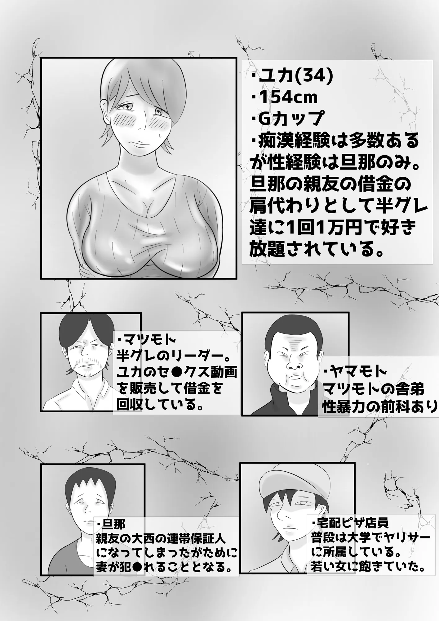 爆乳の妻は今日も半グレに抱かれる。 - 1ページ