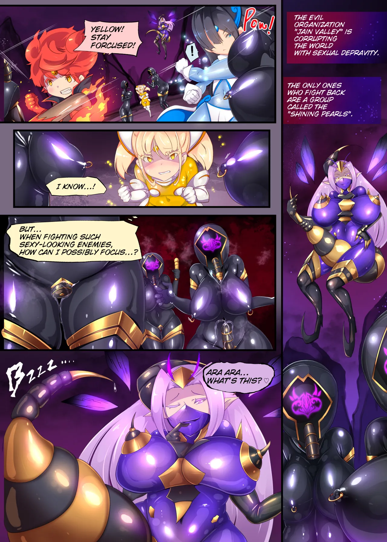 女装少年ヒーローのキミが女体化してモブ戦闘員に堕ちる漫画-邪淫TS洗脳トランス・モブ・セントーイン!- - 4ページ